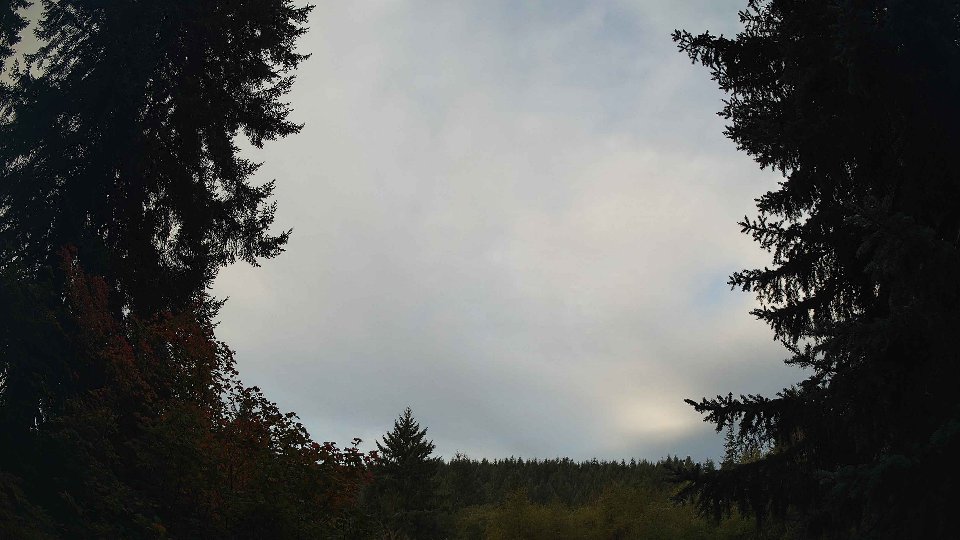 Pacific Northwest skyline timelapse on Sep 24, 2026 at 8:00 AM
