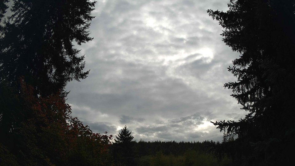 Pacific Northwest skyline timelapse on Sep 24, 2026 at 5:00 PM