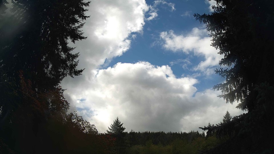 Pacific Northwest skyline timelapse on Sep 25, 2026 at 12:30 PM
