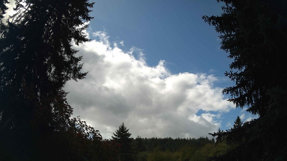 Pacific Northwest skyline timelapse on Sep 25, 2026 at 12:45 PM