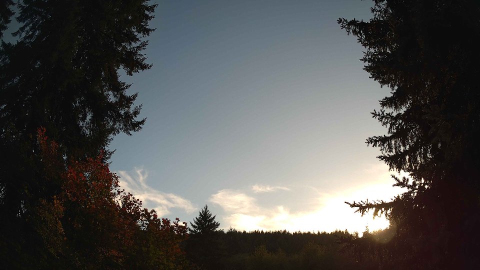 Pacific Northwest skyline timelapse on Sep 25, 2026 at 5:45 PM