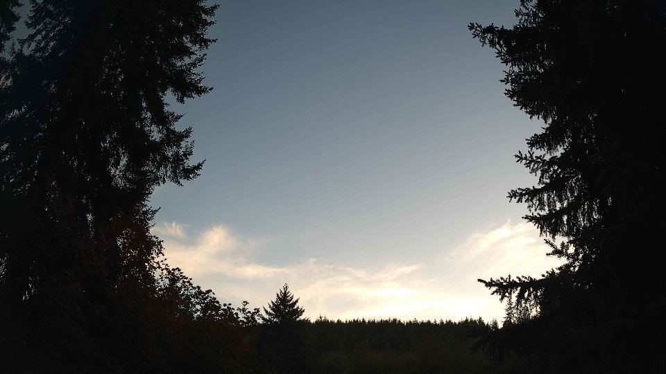 Pacific Northwest skyline timelapse on Sep 25, 2026 at 6:45 PM