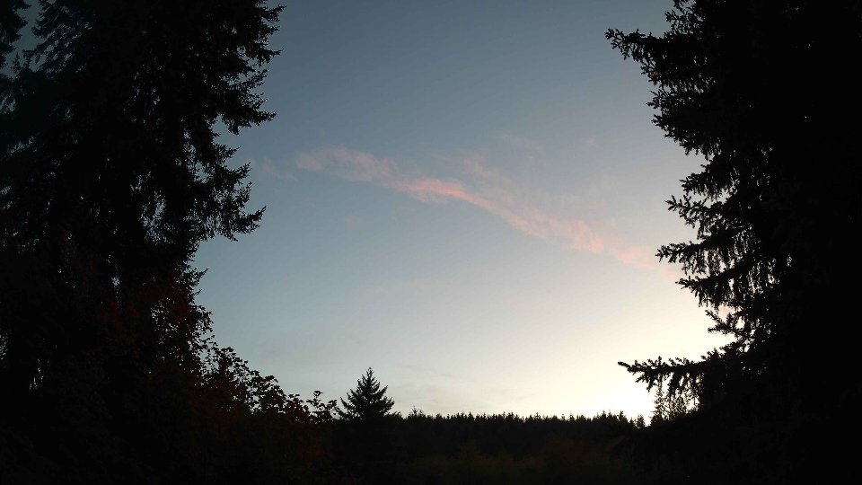 Pacific Northwest skyline timelapse on Sep 25, 2026 at 7:15 PM