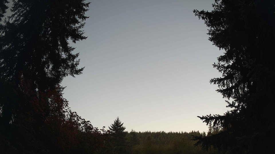 Pacific Northwest skyline timelapse on Sep 26, 2026 at 7:15 AM
