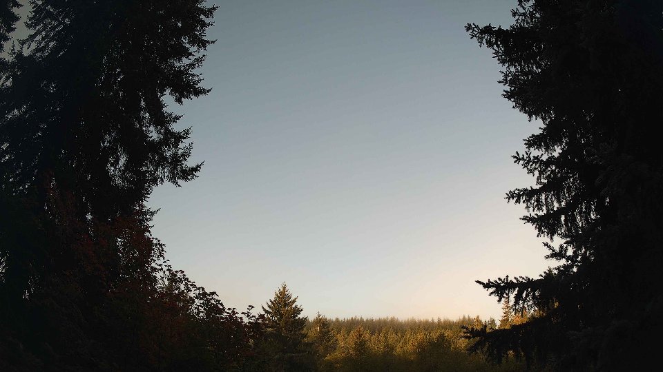 Pacific Northwest skyline timelapse on Sep 26, 2026 at 7:45 AM