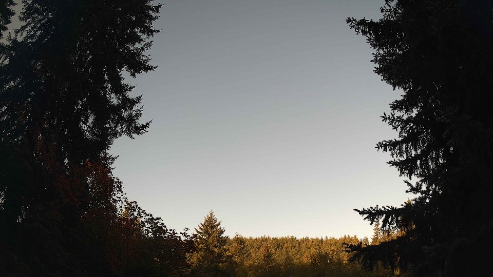 Pacific Northwest skyline timelapse on Sep 26, 2026 at 8:00 AM