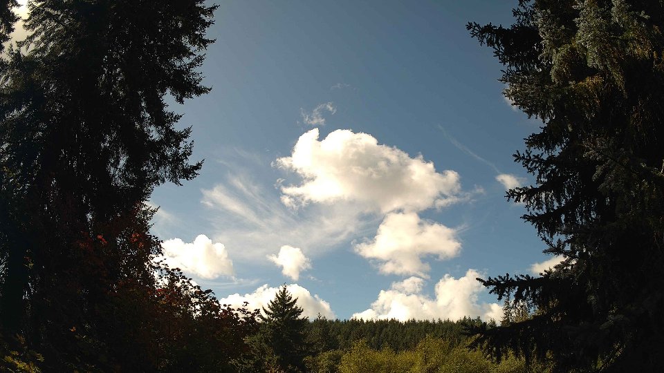 Pacific Northwest skyline timelapse on Sep 26, 2026 at 12:15 PM