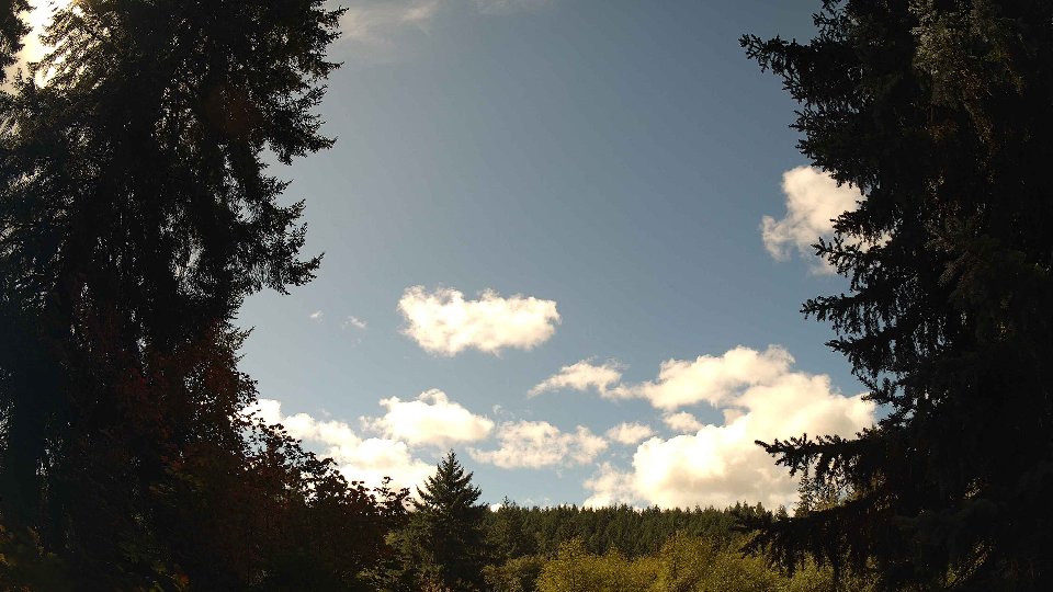 Pacific Northwest skyline timelapse on Sep 26, 2026 at 12:30 PM