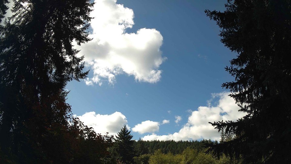 Pacific Northwest skyline timelapse on Sep 26, 2026 at 12:45 PM