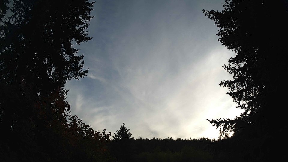 Pacific Northwest skyline timelapse on Sep 26, 2026 at 6:00 PM