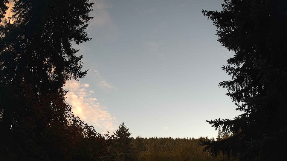 Pacific Northwest skyline timelapse on Sep 27, 2026 at 7:45 AM