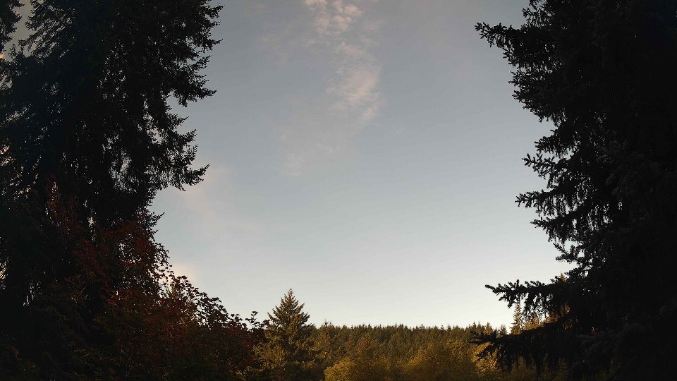 Pacific Northwest skyline timelapse on Sep 27, 2026 at 8:30 AM