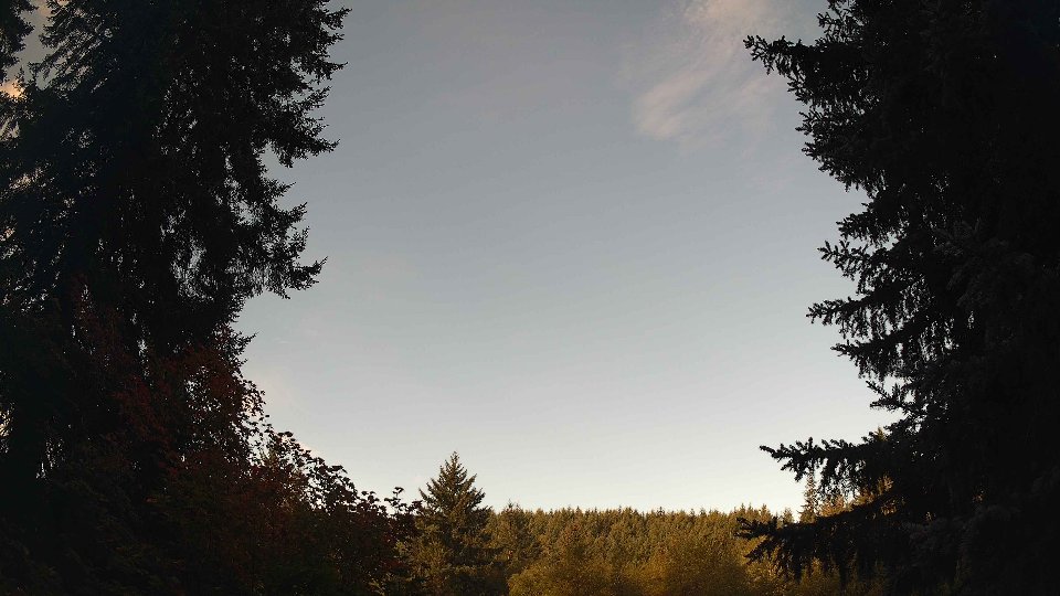 Pacific Northwest skyline timelapse on Sep 27, 2026 at 8:45 AM