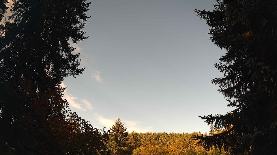 Pacific Northwest skyline timelapse on Sep 27, 2026 at 9:00 AM