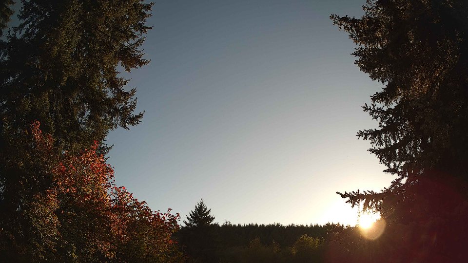Pacific Northwest skyline timelapse on Sep 27, 2026 at 5:45 PM
