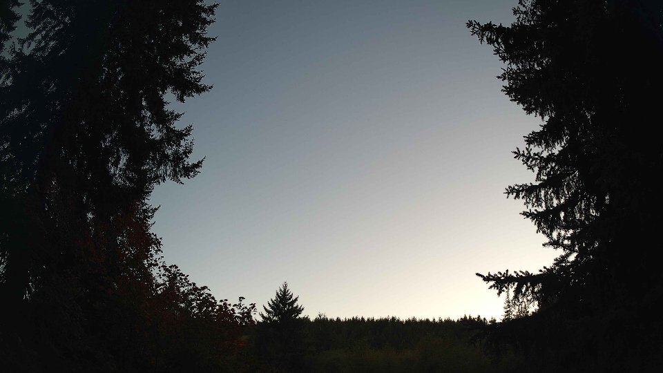 Pacific Northwest skyline timelapse on Sep 27, 2026 at 6:45 PM