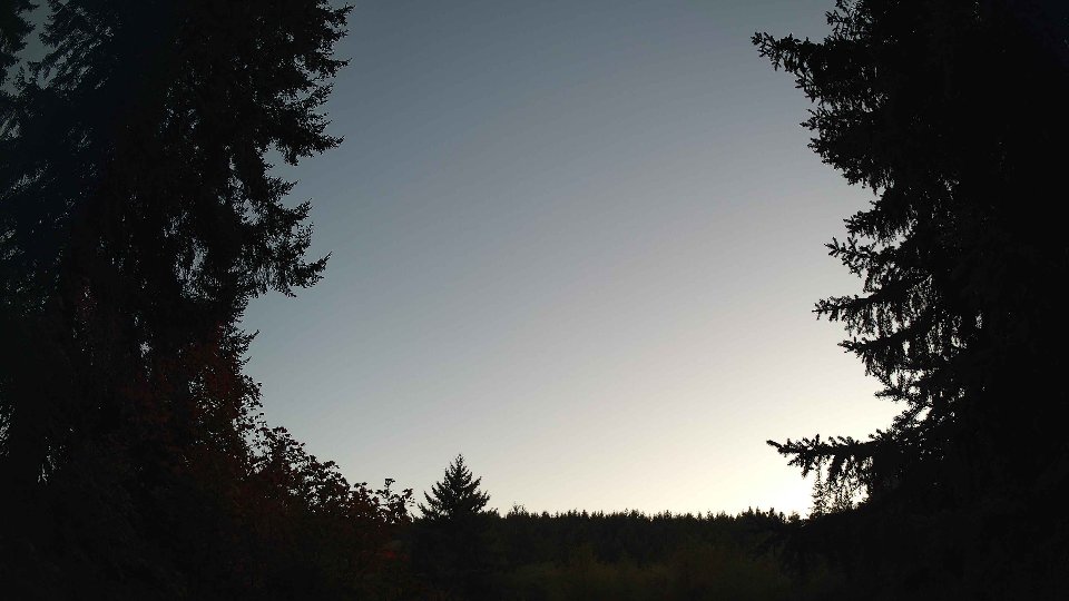Pacific Northwest skyline timelapse on Sep 27, 2026 at 7:00 PM