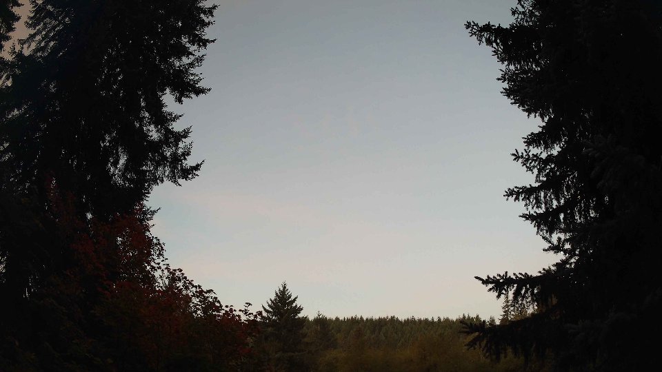 Pacific Northwest skyline timelapse on Sep 28, 2026 at 7:00 AM