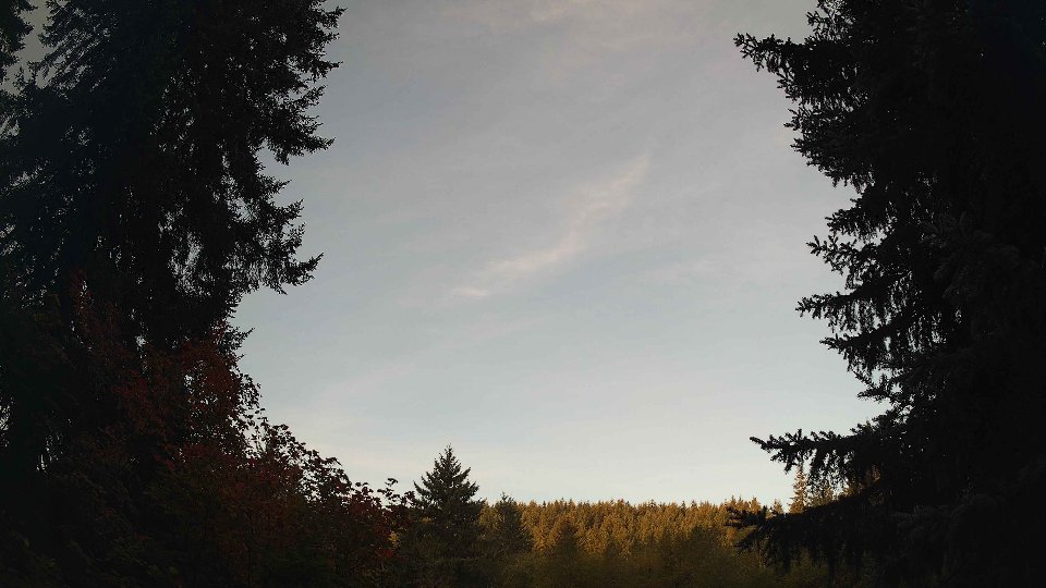 Pacific Northwest skyline timelapse on Sep 28, 2026 at 7:30 AM