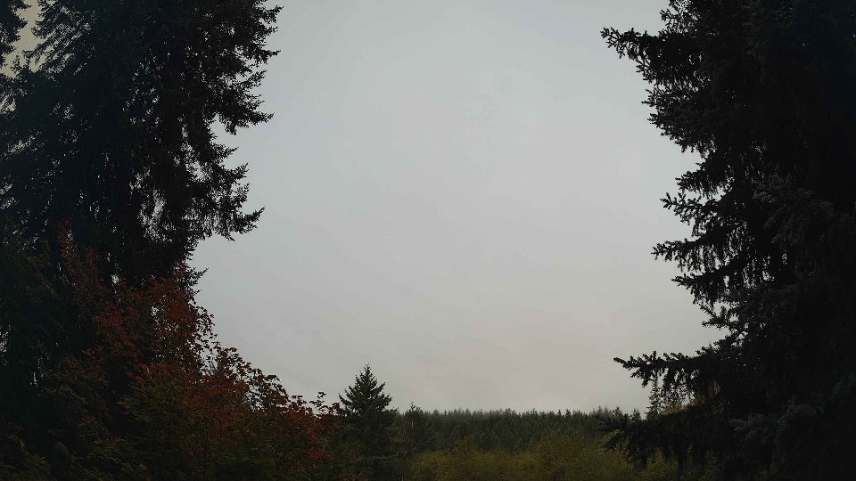 Pacific Northwest skyline timelapse on Sep 28, 2026 at 8:00 AM