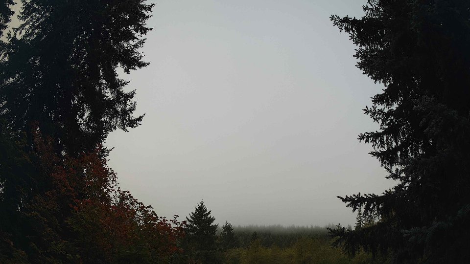 Pacific Northwest skyline timelapse on Sep 28, 2026 at 8:15 AM