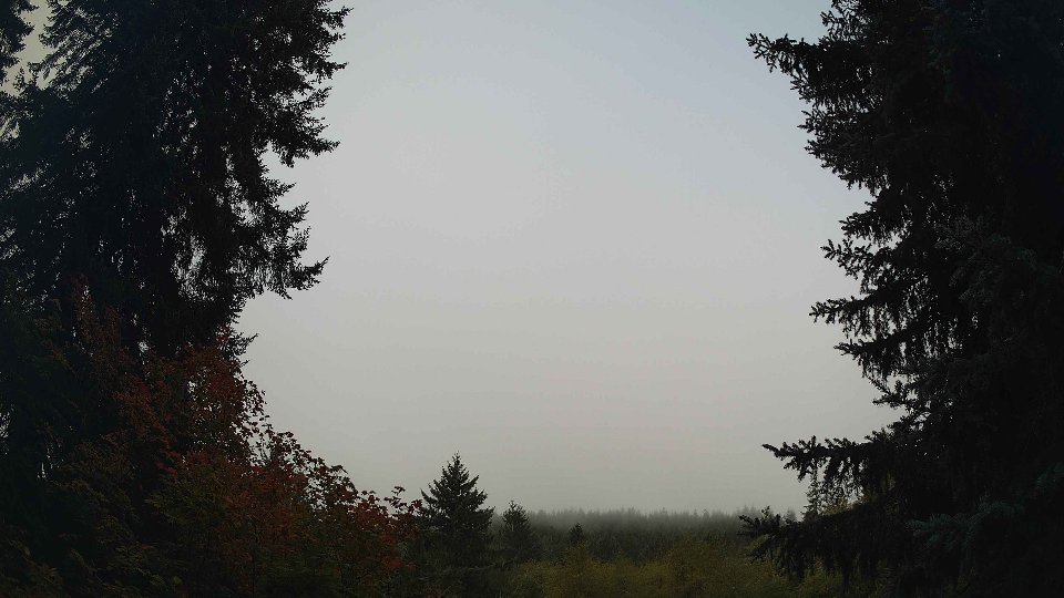 Pacific Northwest skyline timelapse on Sep 28, 2026 at 8:30 AM