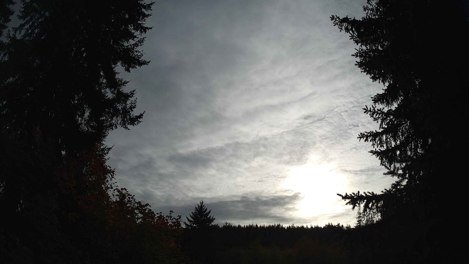 Pacific Northwest skyline timelapse on Sep 28, 2026 at 5:00 PM
