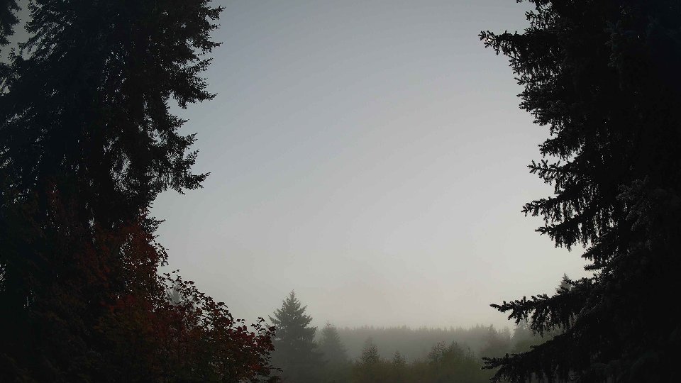 Pacific Northwest skyline timelapse on Sep 30, 2026 at 7:15 AM