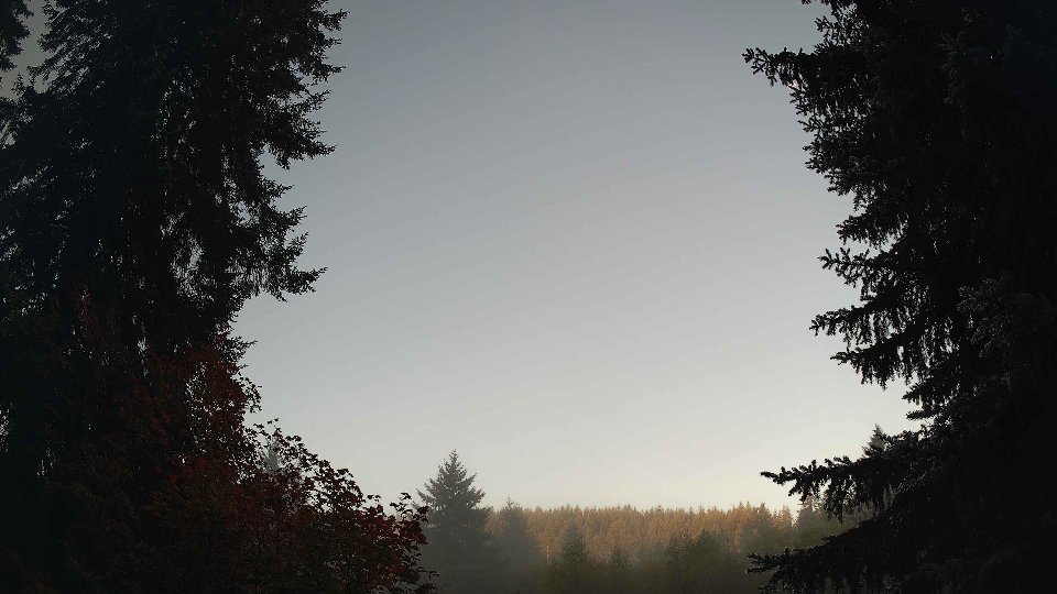 Pacific Northwest skyline timelapse on Sep 30, 2026 at 7:30 AM