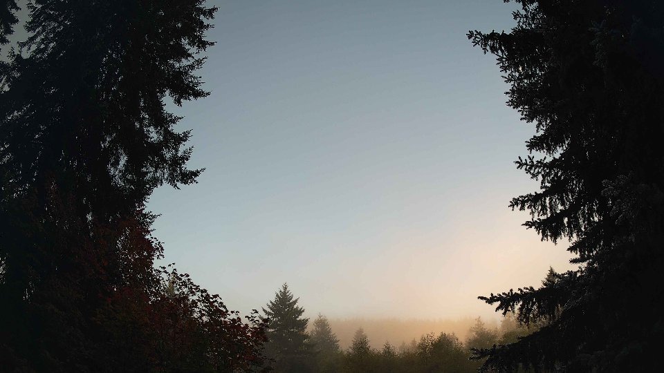Pacific Northwest skyline timelapse on Sep 30, 2026 at 7:45 AM