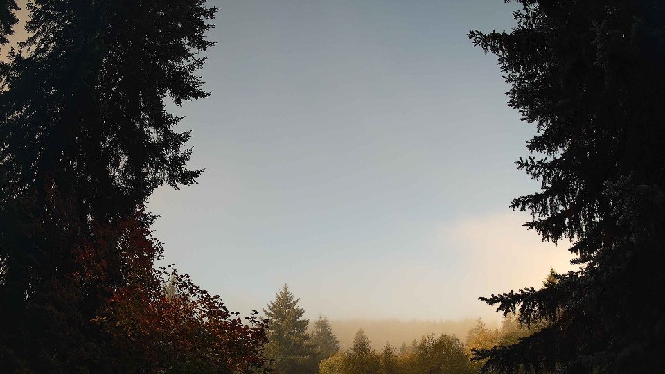 Pacific Northwest skyline timelapse on Sep 30, 2026 at 8:30 AM