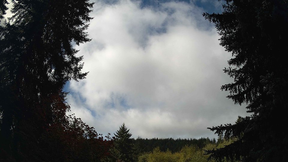 Pacific Northwest skyline timelapse on Sep 30, 2026 at 11:00 AM