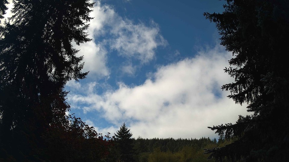 Pacific Northwest skyline timelapse on Sep 30, 2026 at 11:30 AM