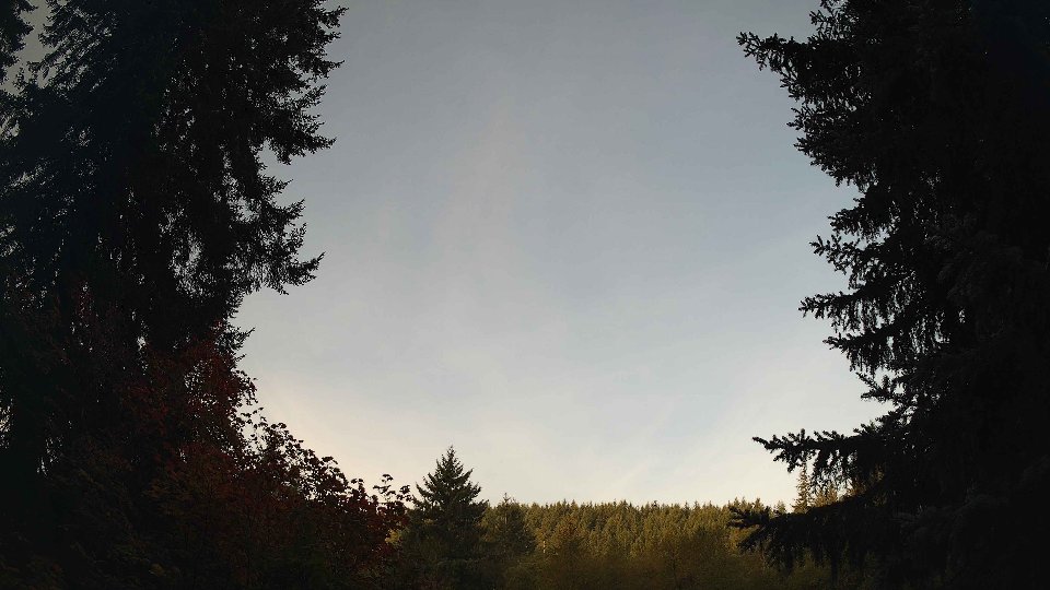 Pacific Northwest skyline timelapse on Oct 01, 2026 at 7:45 AM