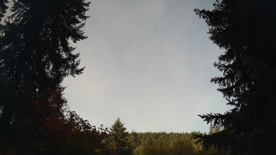 Pacific Northwest skyline timelapse on Oct 01, 2026 at 8:15 AM