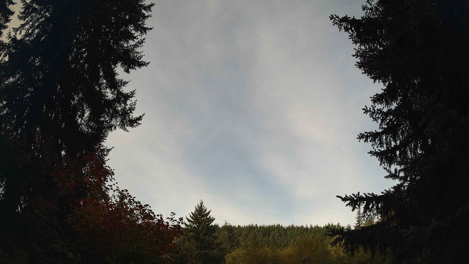 Pacific Northwest skyline timelapse on Oct 01, 2026 at 8:30 AM