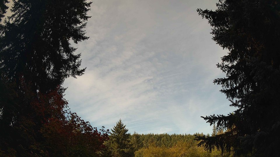 Pacific Northwest skyline timelapse on Oct 01, 2026 at 9:00 AM