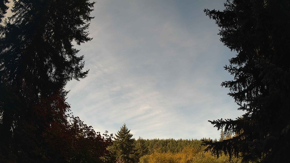 Pacific Northwest skyline timelapse on Oct 01, 2026 at 10:15 AM