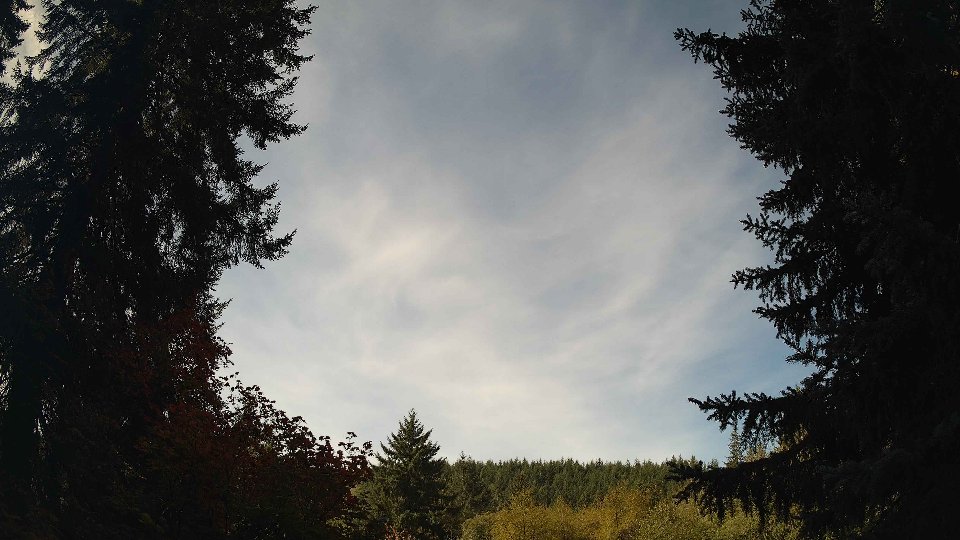 Pacific Northwest skyline timelapse on Oct 01, 2026 at 10:45 AM