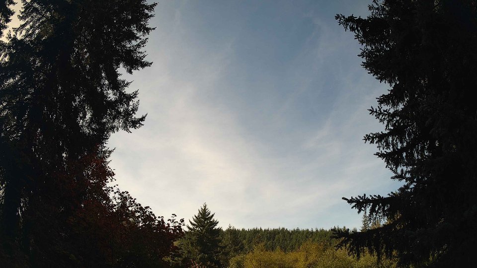Pacific Northwest skyline timelapse on Oct 01, 2026 at 11:00 AM
