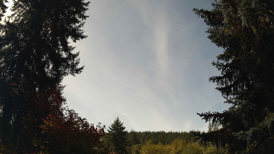 Pacific Northwest skyline timelapse on Oct 01, 2026 at 12:00 PM