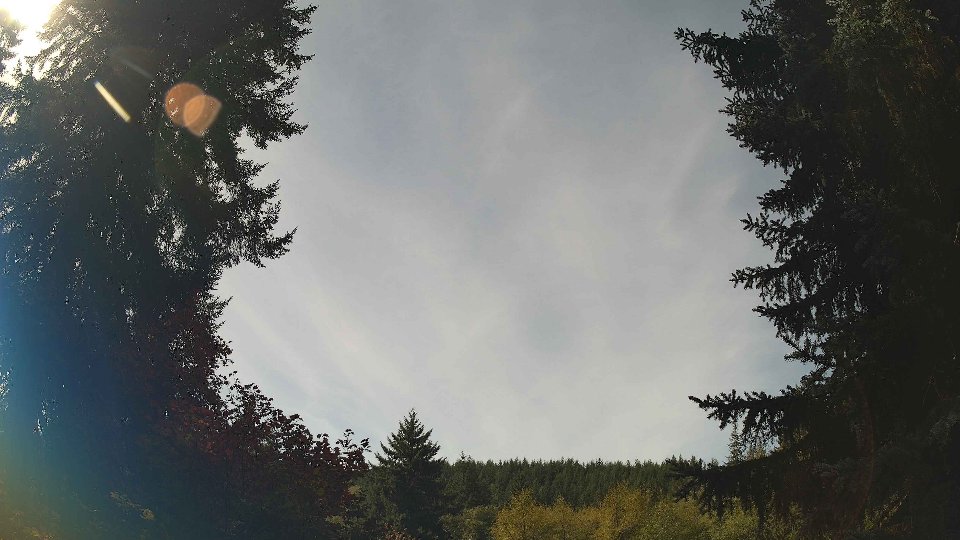 Pacific Northwest skyline timelapse on Oct 01, 2026 at 12:15 PM