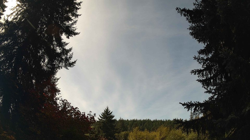 Pacific Northwest skyline timelapse on Oct 01, 2026 at 12:30 PM