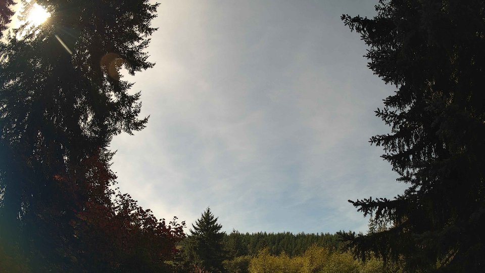 Pacific Northwest skyline timelapse on Oct 01, 2026 at 12:45 PM