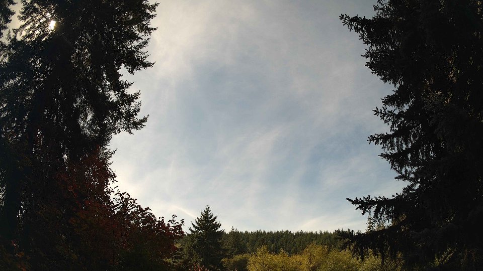 Pacific Northwest skyline timelapse on Oct 01, 2026 at 1:00 PM