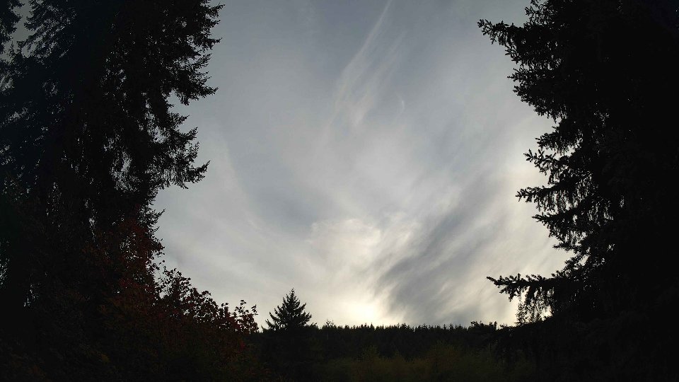 Pacific Northwest skyline timelapse on Oct 01, 2026 at 6:00 PM