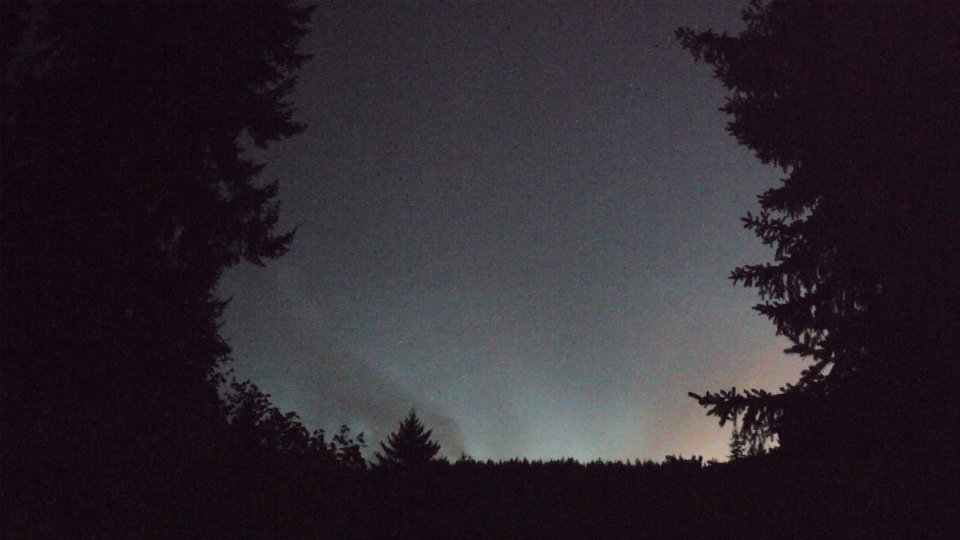 Pacific Northwest skyline timelapse on Oct 01, 2026 at 7:34 PM