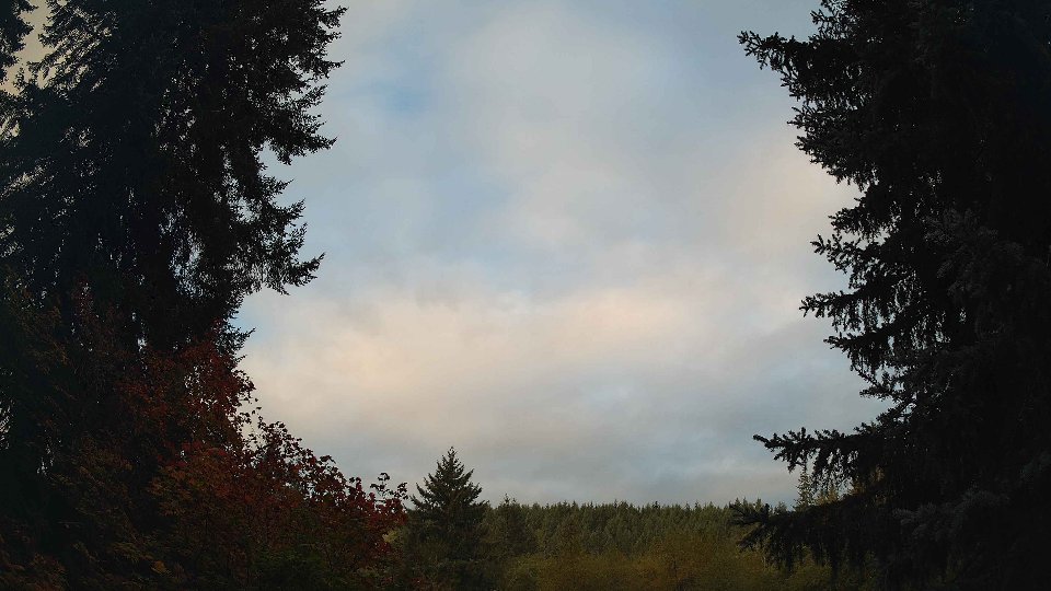 Pacific Northwest skyline timelapse on Oct 02, 2026 at 7:45 AM