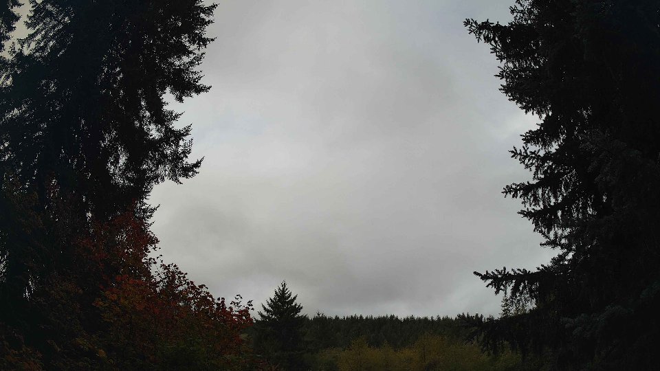 Pacific Northwest skyline timelapse on Oct 02, 2026 at 10:45 AM