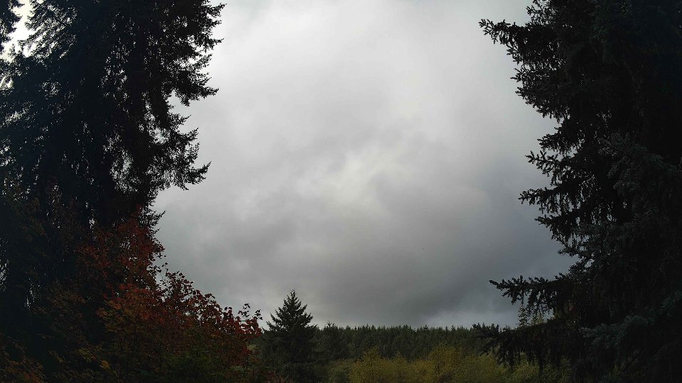 Pacific Northwest skyline timelapse on Oct 02, 2026 at 11:00 AM